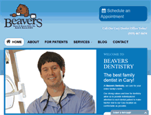 Tablet Screenshot of beaversdentistry.com